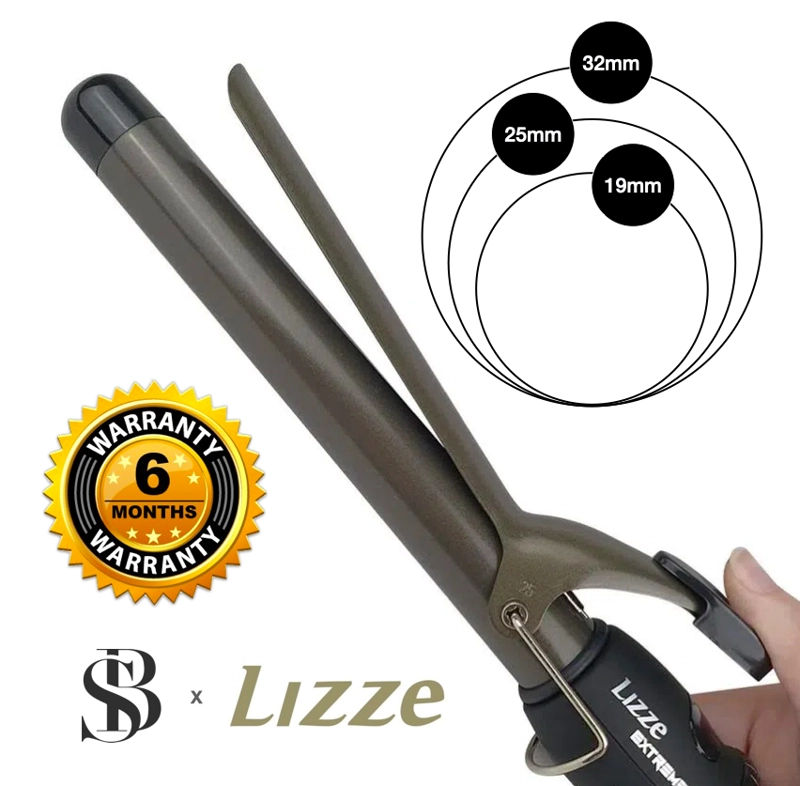 RIZADOR DE CABELLO PROFESIONAL LIZZE 25 MM MEDIANO - 1