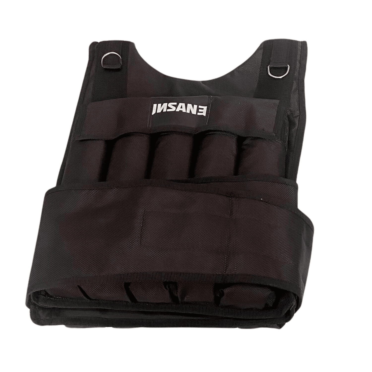 CHALECO ALPHA GYM 10KG NEGRO LASTRADO PROFESIONAL ERGONOMICO ENTRENAMIENTO - 2