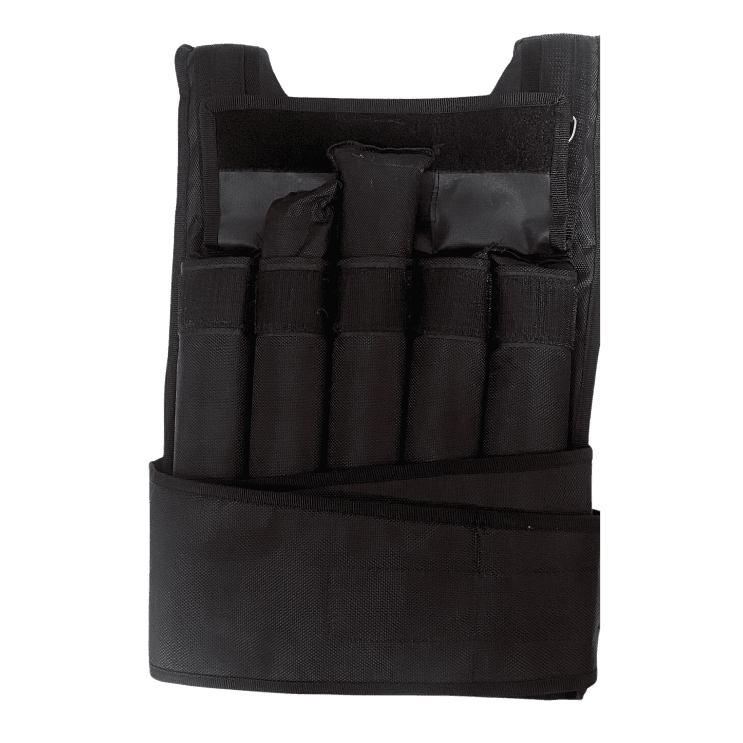 CHALECO ALPHA GYM 10KG NEGRO LASTRADO PROFESIONAL ERGONOMICO ENTRENAMIENTO - 3