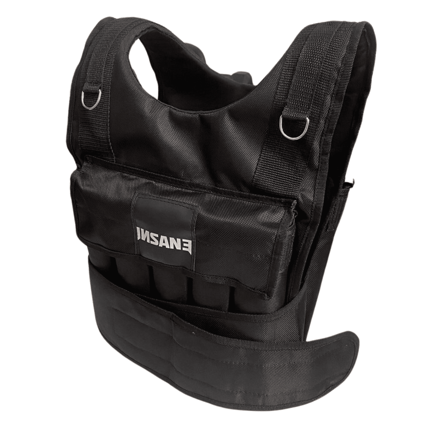 CHALECO ALPHA GYM 10KG NEGRO LASTRADO PROFESIONAL ERGONOMICO ENTRENAMIENTO - 4