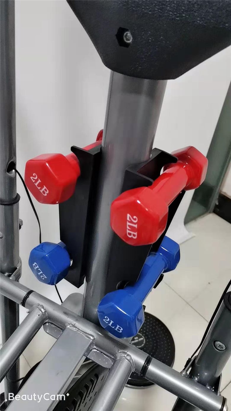 BICICLETA ELÍPTICA MULTIFUNCIONAL + PESAS Y TWISTER PANTALLA LCD - 3