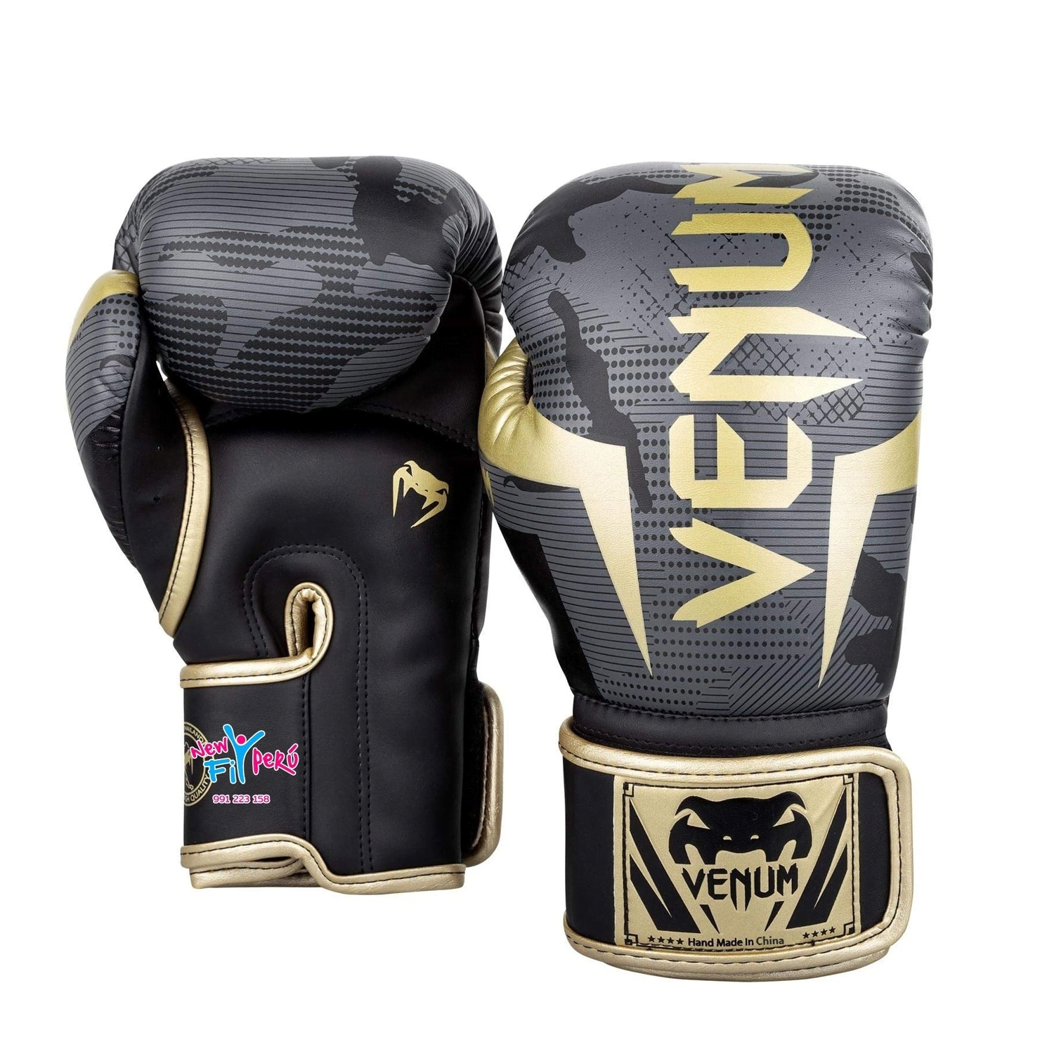 GUANTES BOXEO VENUM PROFESIONALES 12 OZ ELITE Y CAMUFLAJE - 2