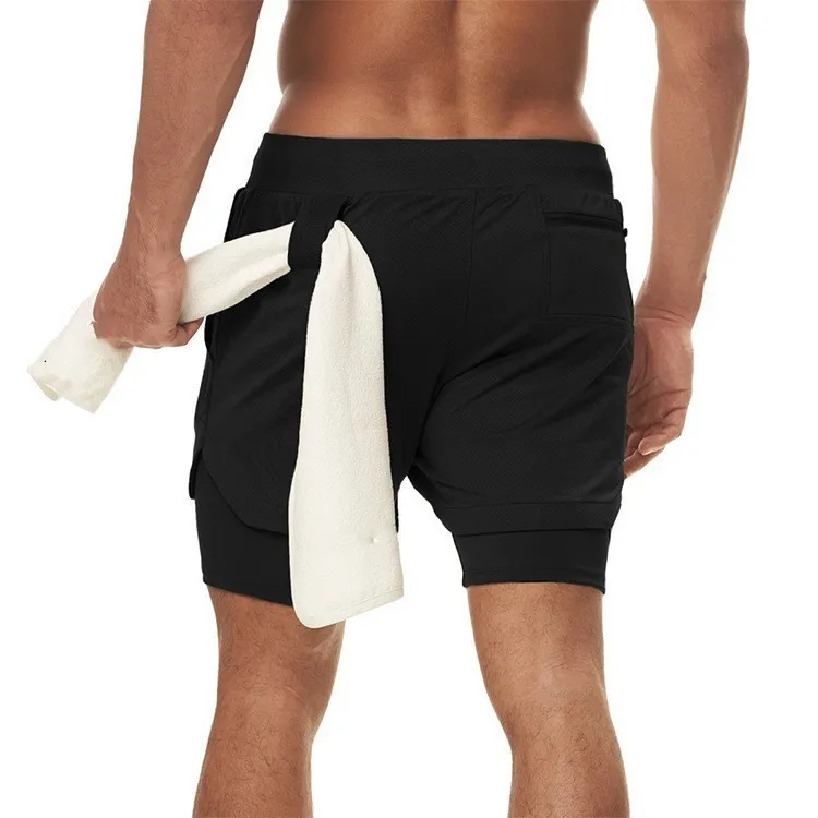 SHORT DEPORTIVO PARA HOMBRE CON LICRA DE COMPRESION - 3