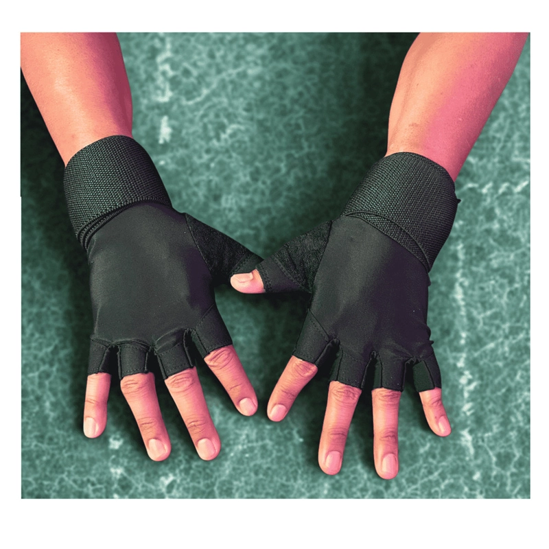 GUANTES DEPORTIVOS CON MUÑEQUERA DE POTENCIA PROFESIONAL PARA ENTRENAMIENTO - 2