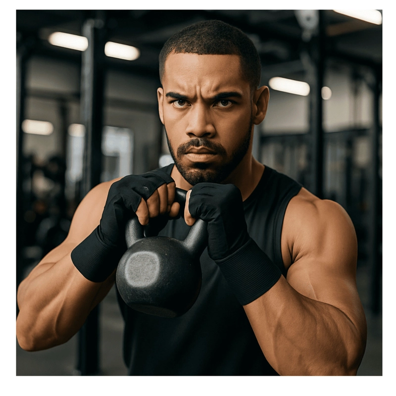 GUANTES DEPORTIVOS CON MUÑEQUERA DE POTENCIA PROFESIONAL PARA ENTRENAMIENTO - 5
