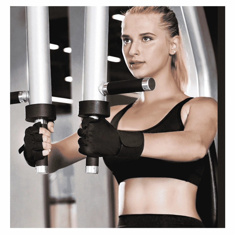GUANTES DEPORTIVOS CON MUÑEQUERA DE POTENCIA PROFESIONAL PARA ENTRENAMIENTO - 6