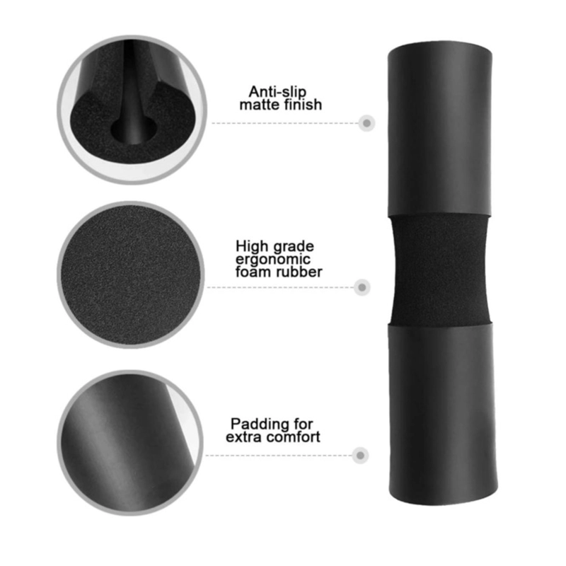 PROTECTOR DE BARRA OLÍMPICA ALMOHADILLA DE PROTECCIÓN PARA CUELLO HOMBROS Y ESPALDA GYM - 6