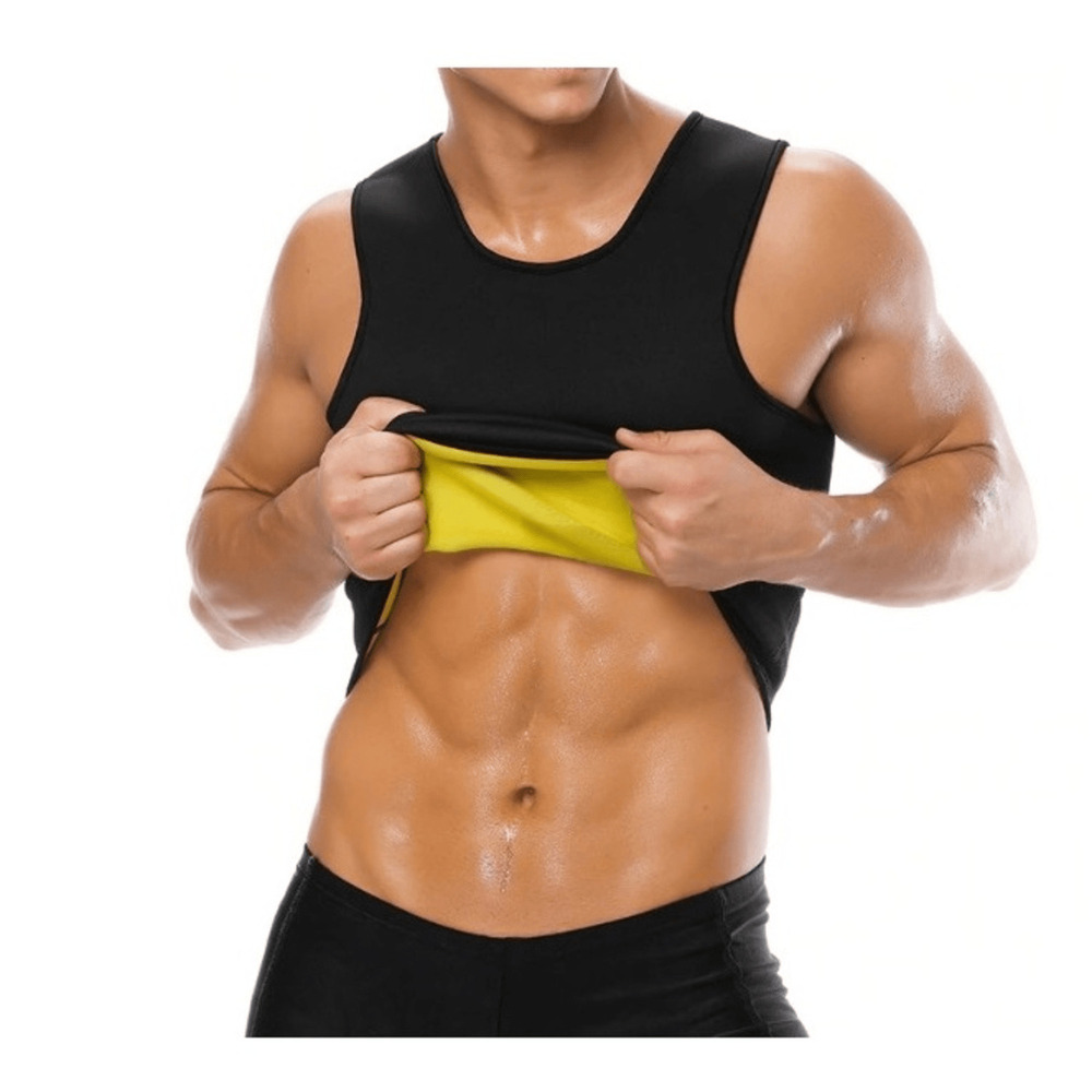 CHALECO REDUCTOR EFECTO TÉRMICO PARA VARÓN CHALECO SAUNA PARA ENTRENAR - 1