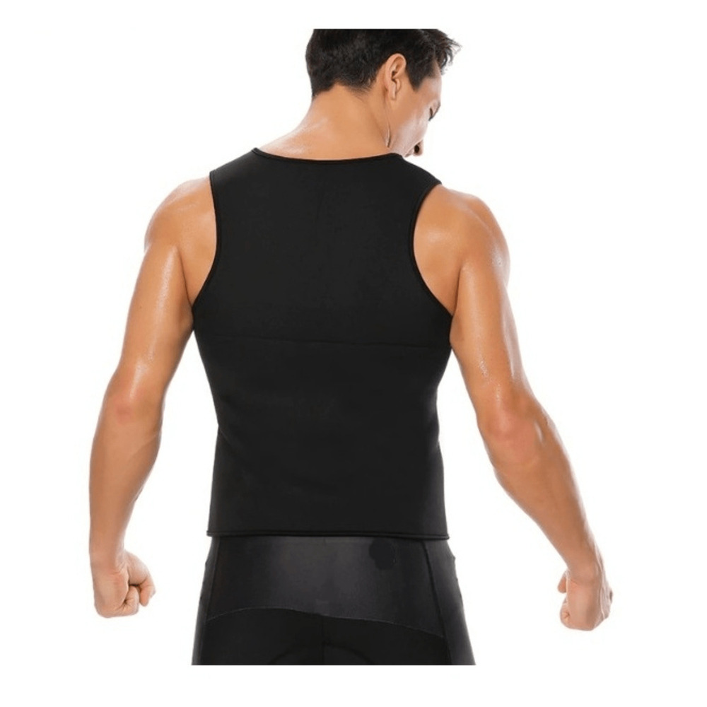 CHALECO REDUCTOR EFECTO TÉRMICO PARA VARÓN CHALECO SAUNA PARA ENTRENAR - 2