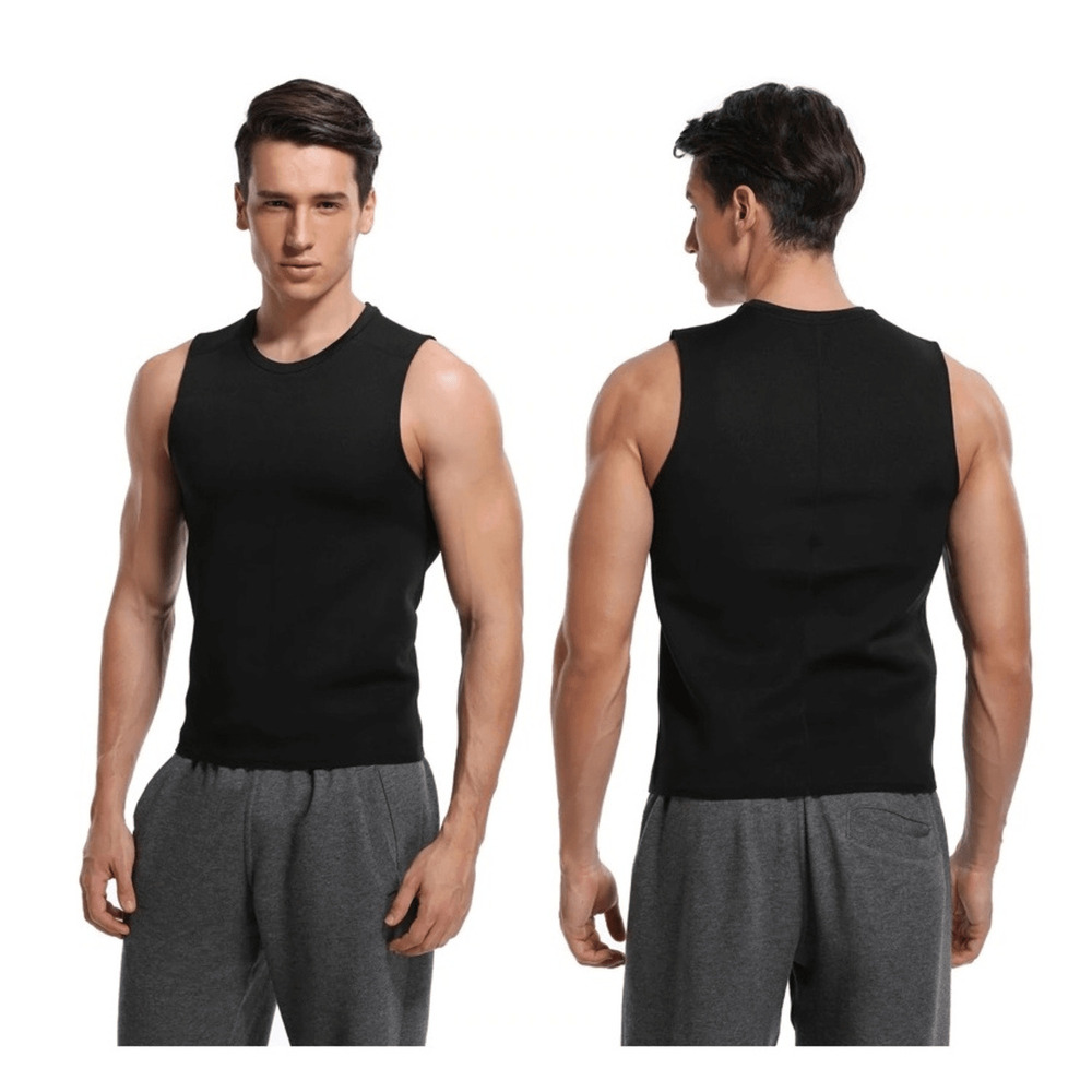 CHALECO REDUCTOR EFECTO TÉRMICO PARA VARÓN CHALECO SAUNA PARA ENTRENAR - 3