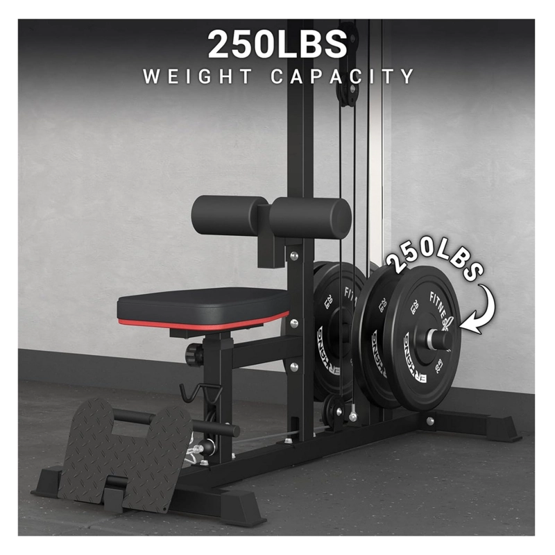 MÁQUINA DE POLEA ALTA Y BAJA LAT PULL DOWN RESIDENCIAL - 4