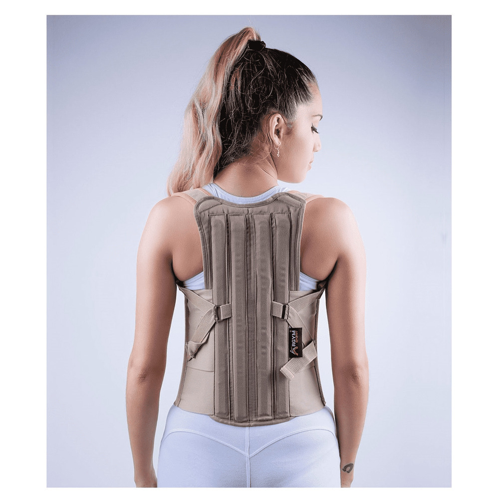 FAJA ORTOPÉDICA DORSO LUMBAR CORRECTOR DE POSTURA CON VARILLAS MÉDICAS - 6