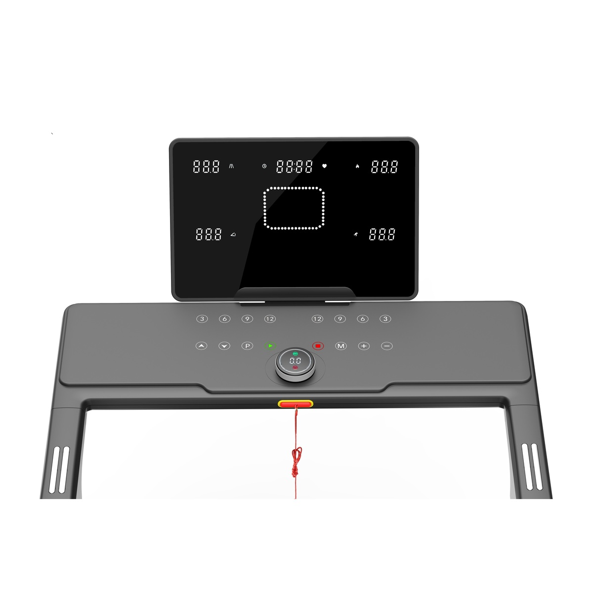 TROTADORA ELÉCTRICA PROFESIONAL PLEGABLE MOTOR PICO 4 HP, INCLINACIÓN AUTOMÁTICA  TECLADO TOUCH - 2