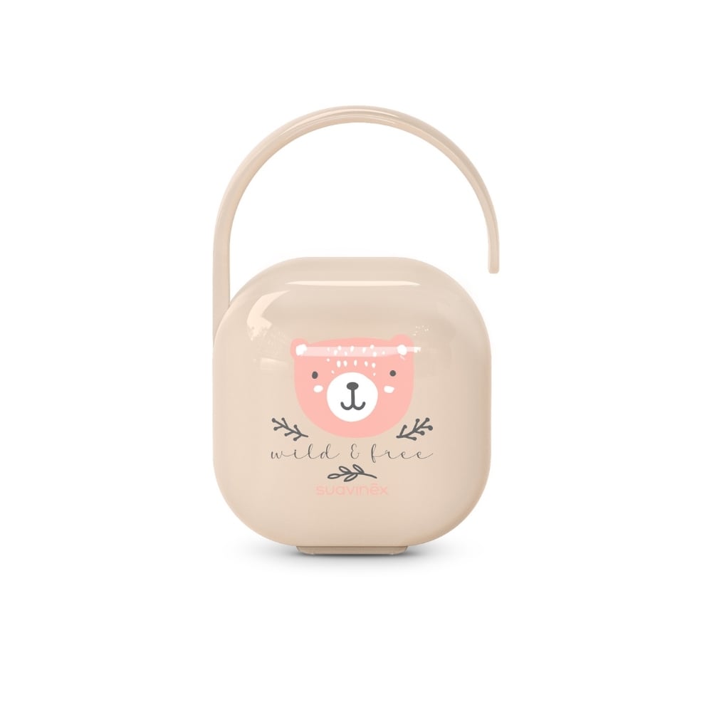ESTUCHE PARA CHUPONES WILD Y FREE ROSADO - SUAVINEX - 1