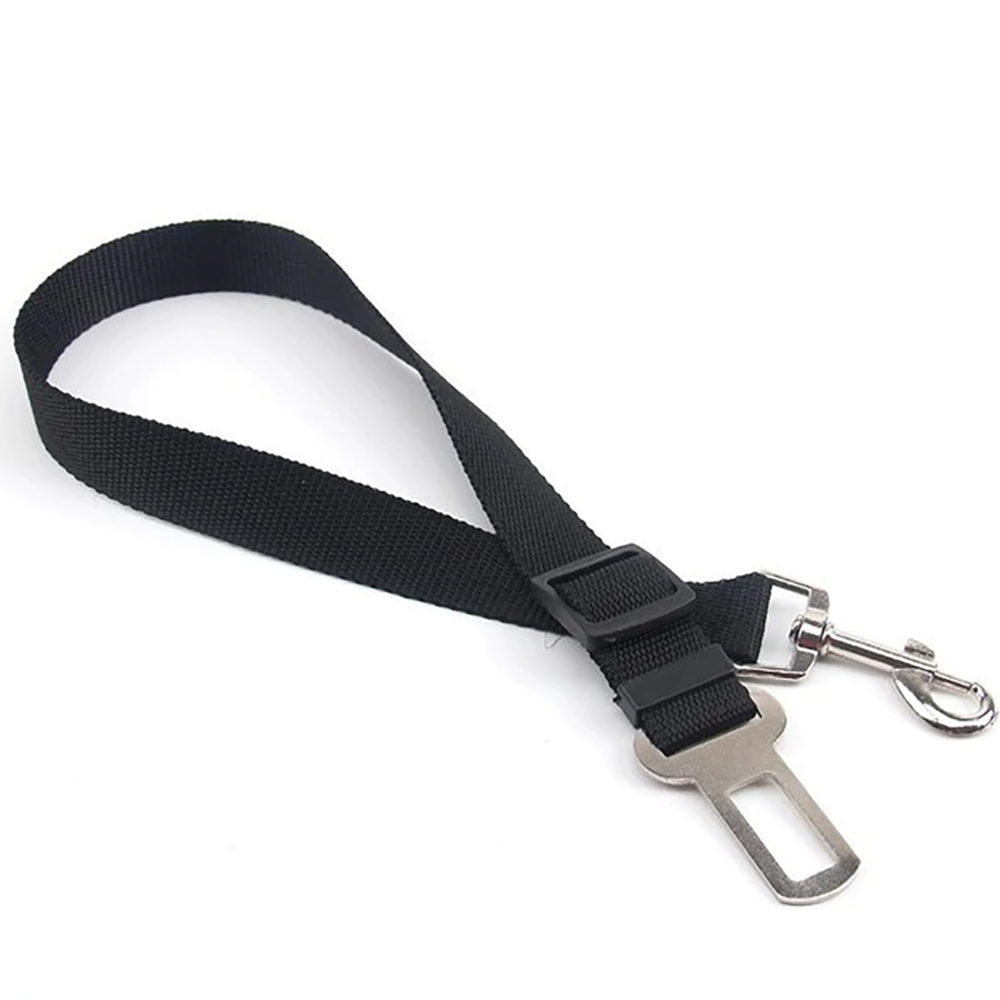 CINTURÓN DE SEGURIDAD PARA MASCOTAS NEGRO - 1