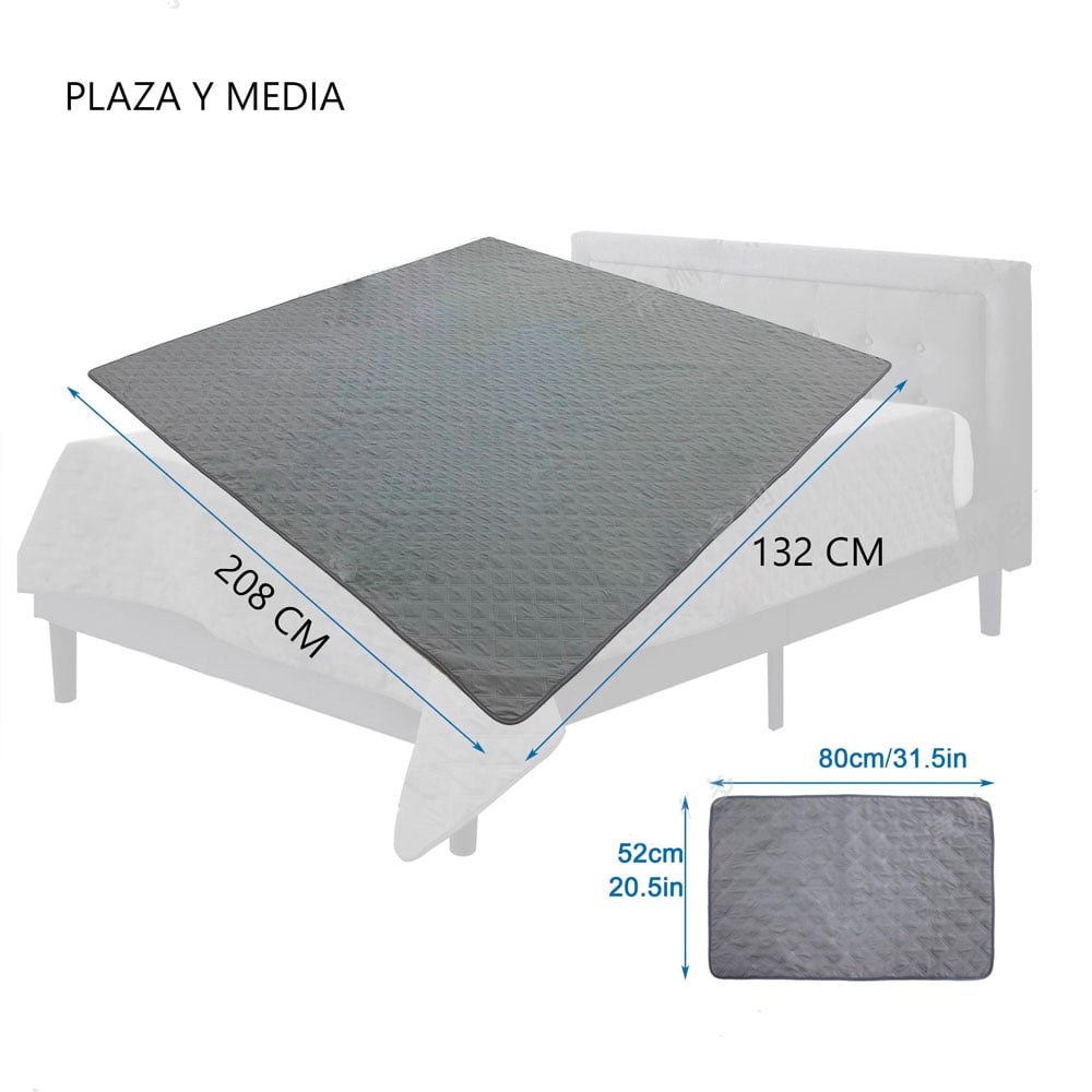 PROTECTOR DE CAMAS Y MUEBLES / PLAZA Y MEDIA - 3