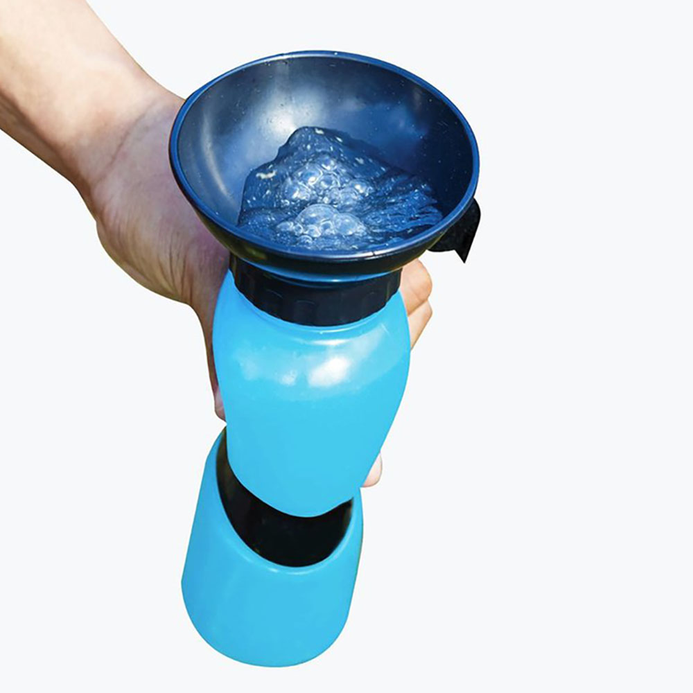 AQUADOG BEBEDERO PORTÁTIL CELESTE 500 ML - 1