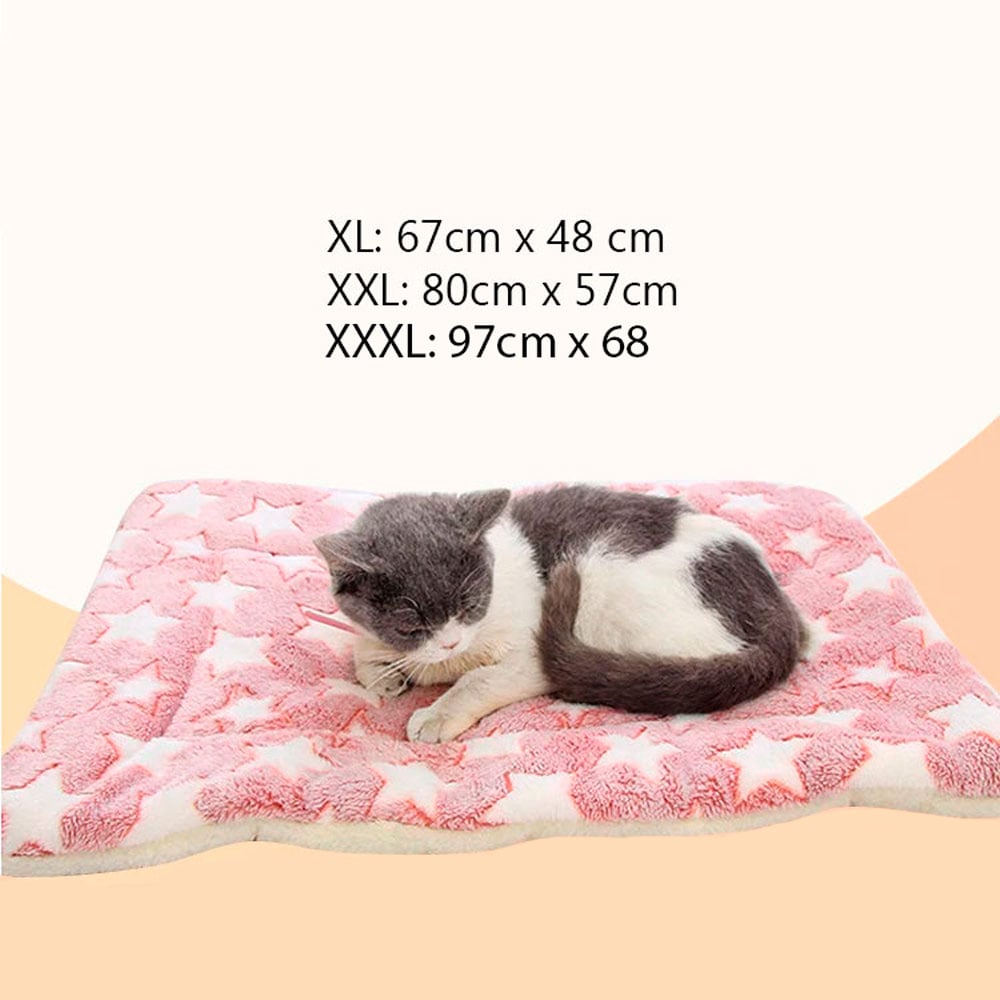 MANTA ABRIGADORA SUAVE ROSADO PARA MASCOTA XXXL - 3
