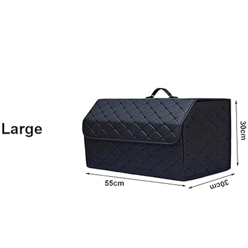 CAJA ORGANIZADORA DE MALETERA DE CUERO PREMIUM MULTIFUNCIONAL - 3