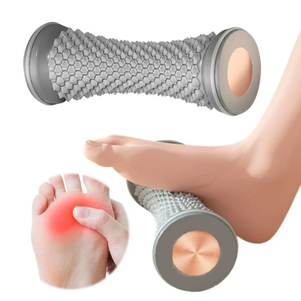 RODILLO TERAPÉUTICO DEPORTIVO ROLLER MASAJE PIE ALIVIA DOLOR - 1