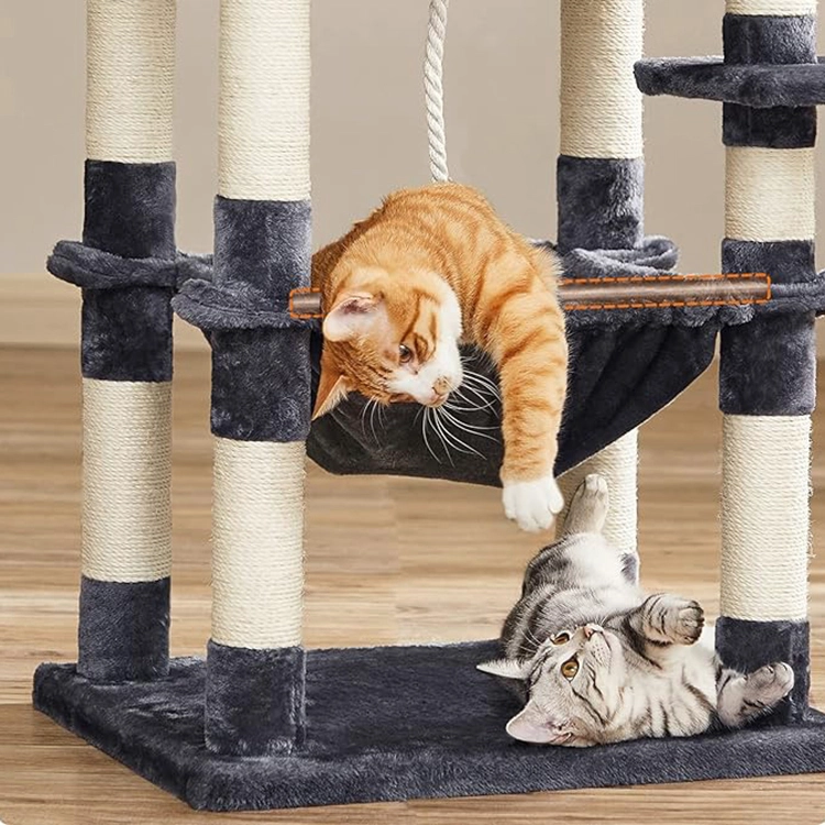 GIMNASIO GRIS DE 2 METROS PARA GATOS - 2