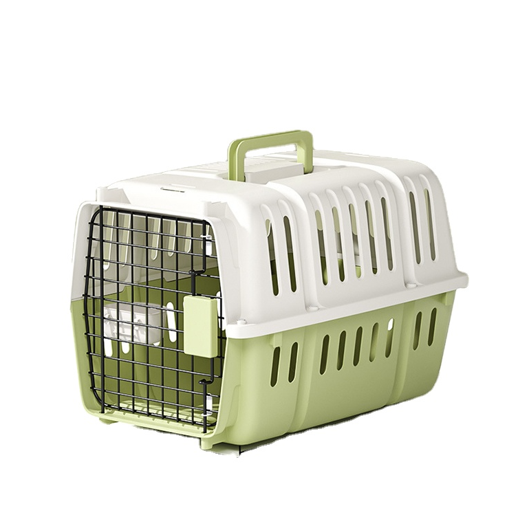 TRANSPORTADOR KENNEL DE VIAJE TALLA S VERDE - 1