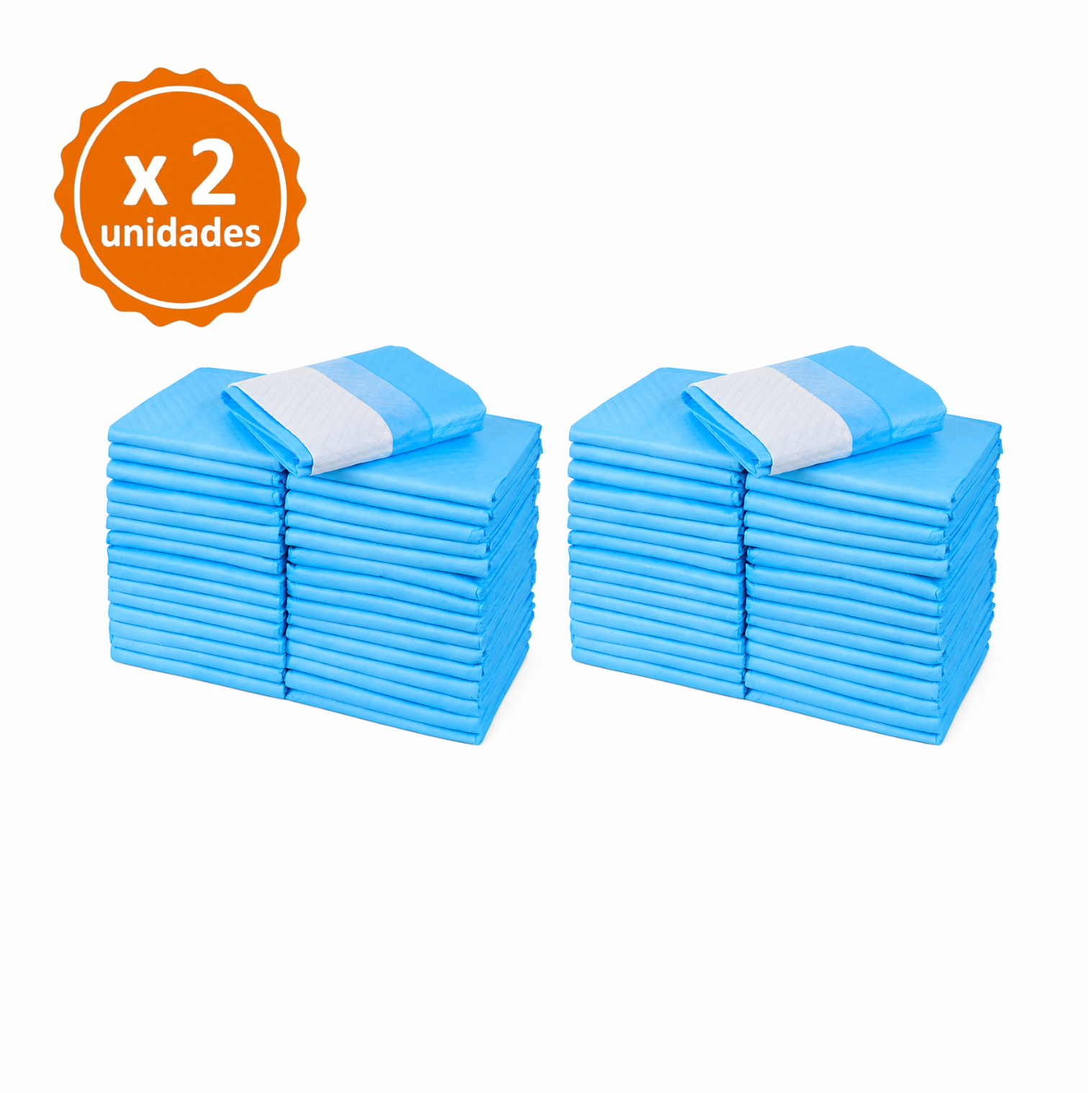 PACK X2 PAÑOS PERRO QUE PATAS PET SHOP 40 ENTRENAMIENTO PACK TALLA L - 1