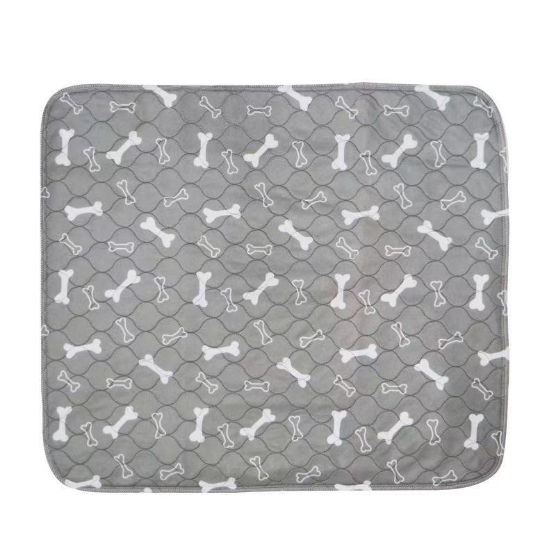 PACK X2 MAT PERROS QUE PATAS PET SHOP IMPERMEABLE GRIS TALLA M - 2