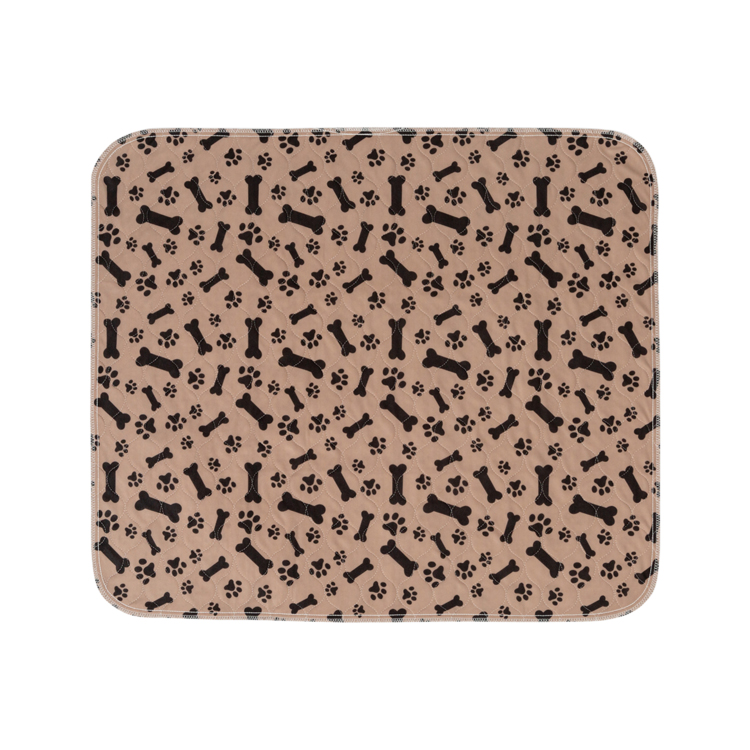 PACK X2 MAT PERROS QUE PATAS PET SHOP IMPERMEABLE MARRÓN TALLA L - 2