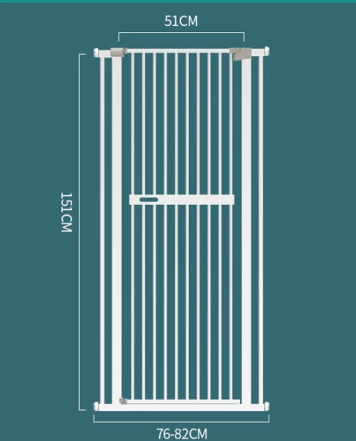 PUERTA DE SEGURIDAD XL 1.50 M. DE ALTURA - 5