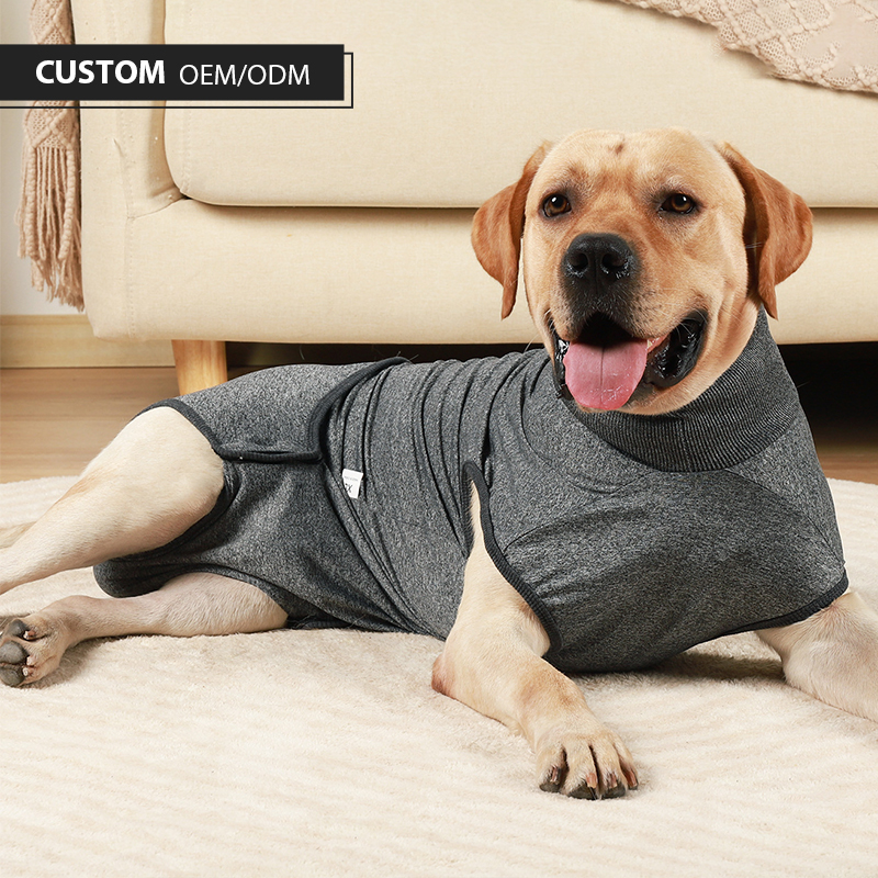 FAJA PARA PERROS TALLA L GRIS - 4
