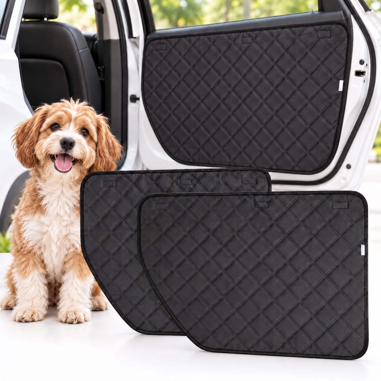 PROTECTOR DE PUERTAS DE AUTO ANTI ARAÑAZOS Y MANCHAS - 1