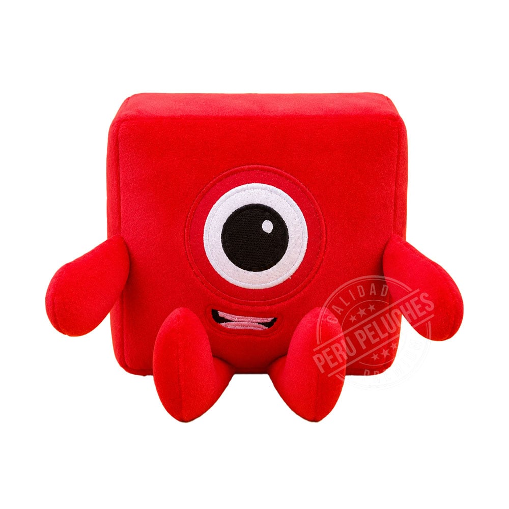 PELUCHE NUMBER BLOCKS UNO 1 - 1