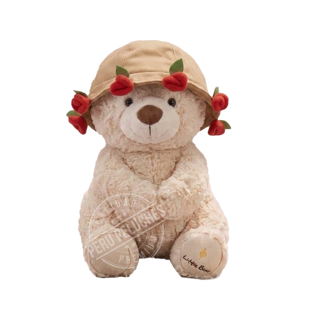 PELUCHE OSITO RAMO DE ROSAS - 2