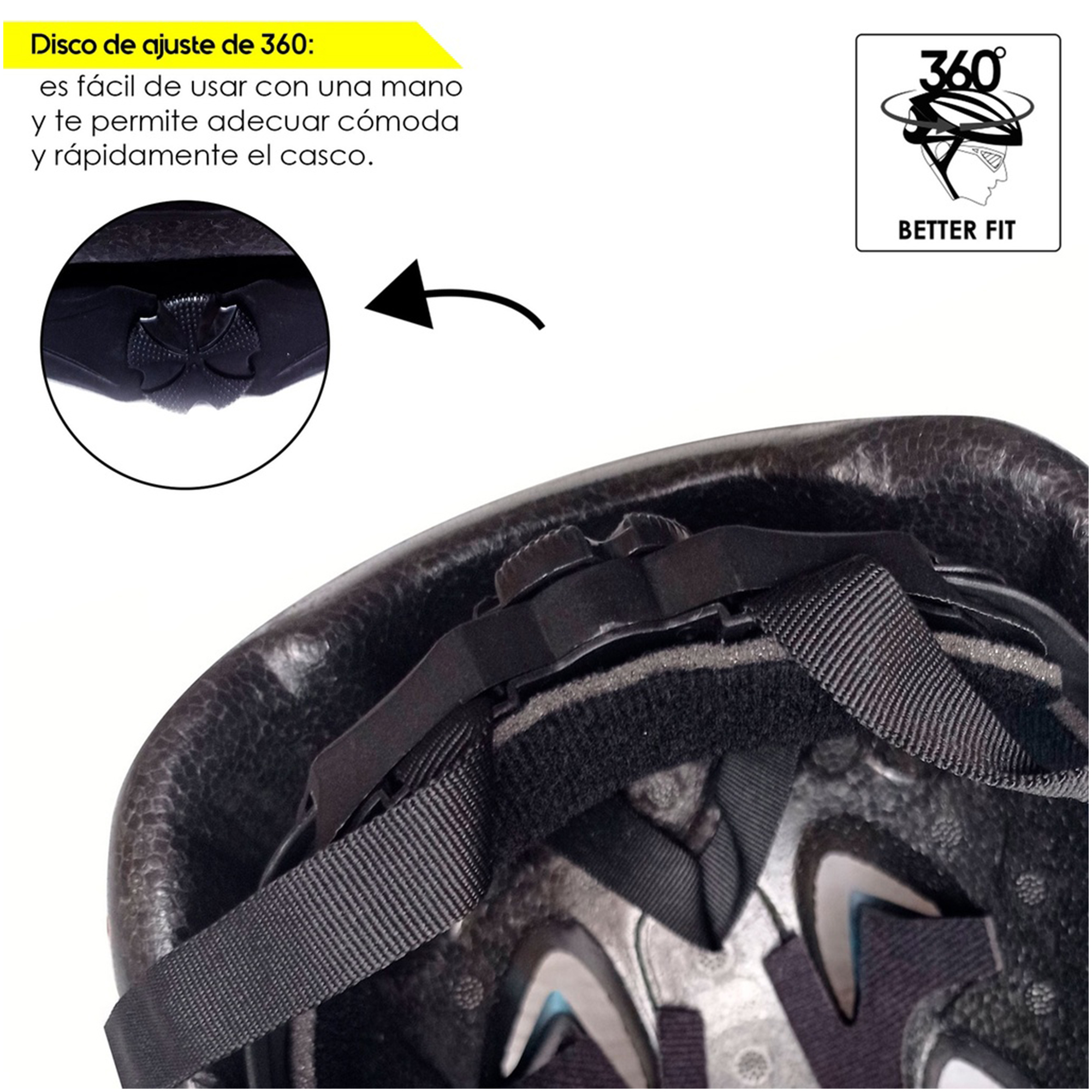 CASCO CICLISMO BKS H180 AZUL MARINO BICICLETA INFANTIL - 5