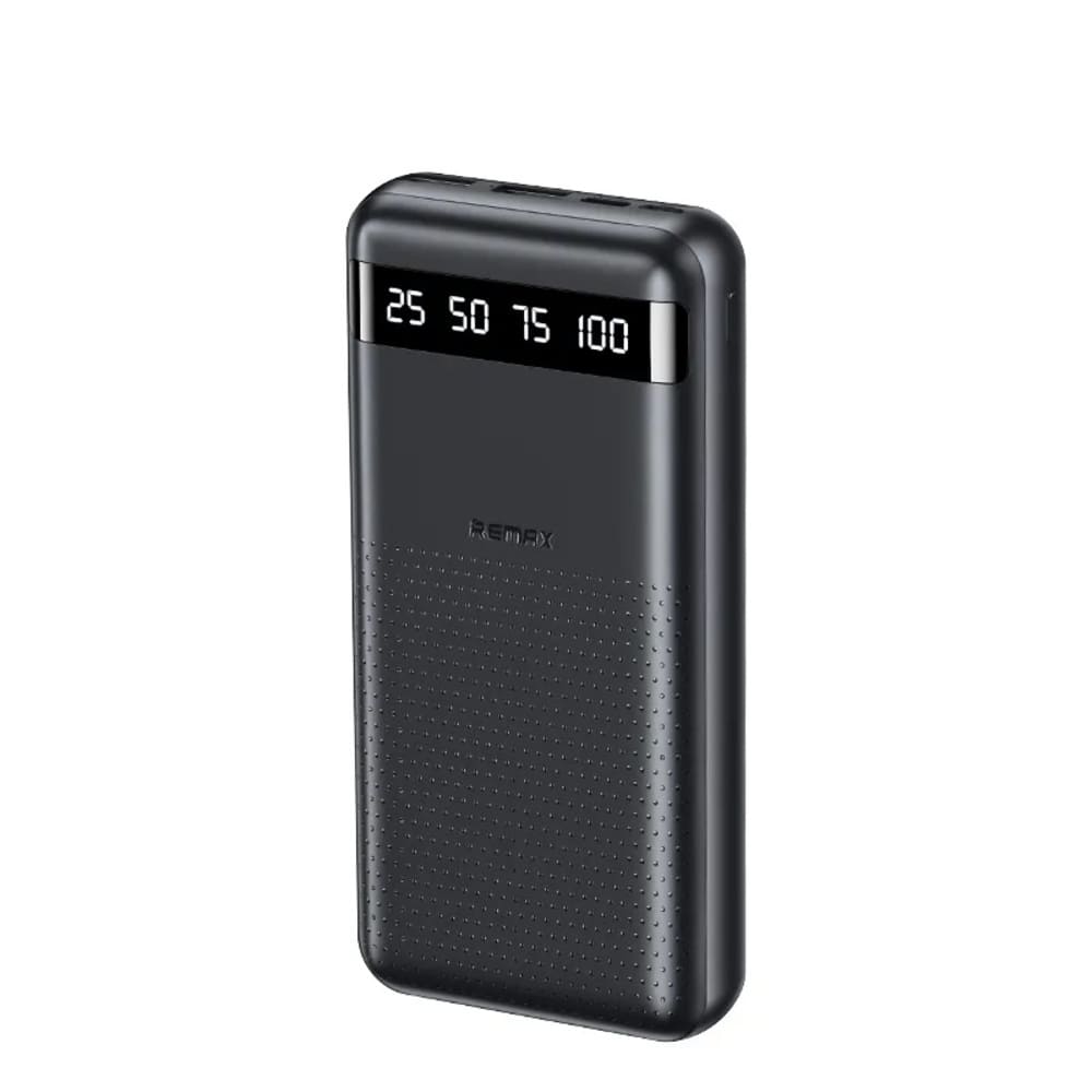 CARGADOR PORTATIL ULTRA SLIM  20000MAH 2.4A MODELO RPP-11 NEGRO - 1