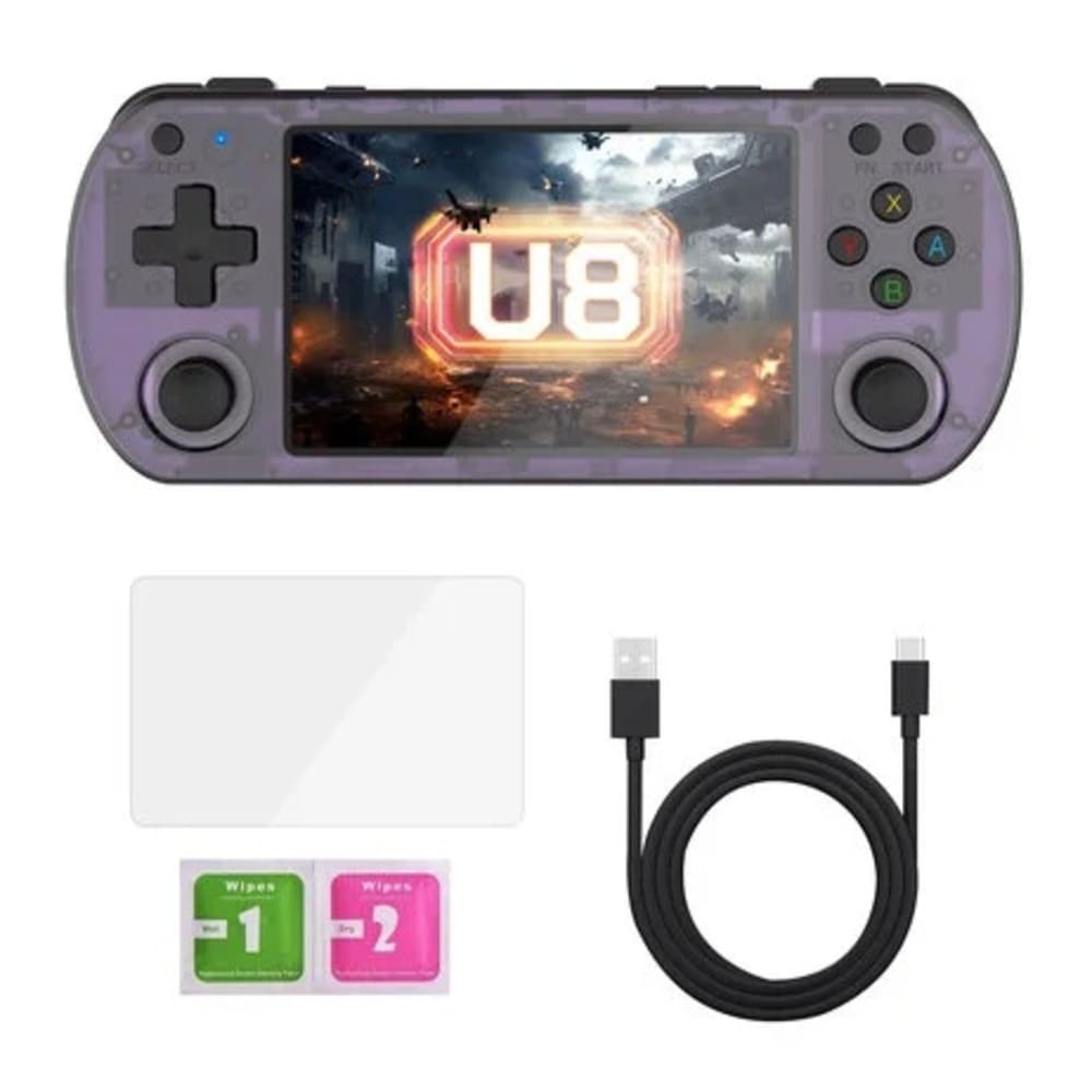 CONSOLA DE JUEGOS PORTATIL U8 NEGRO - 2
