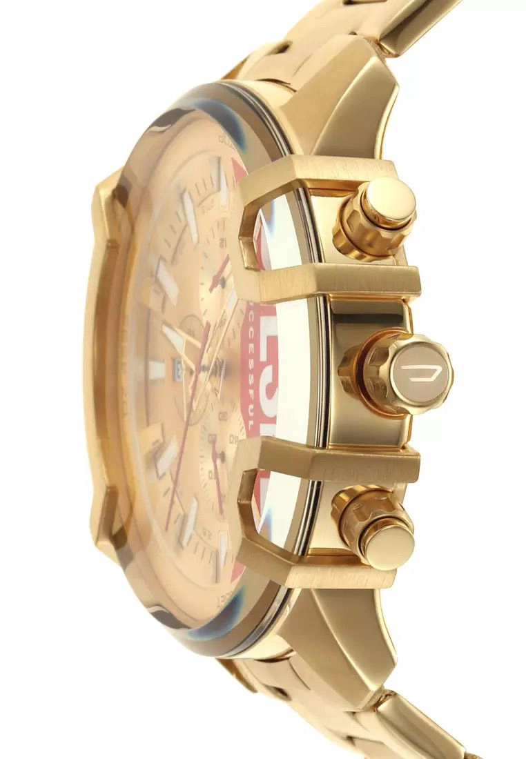 RELOJ DIESEL GRIFFED ANALÓGICO DZ4595 DORADO PARA HOMBRE - 2