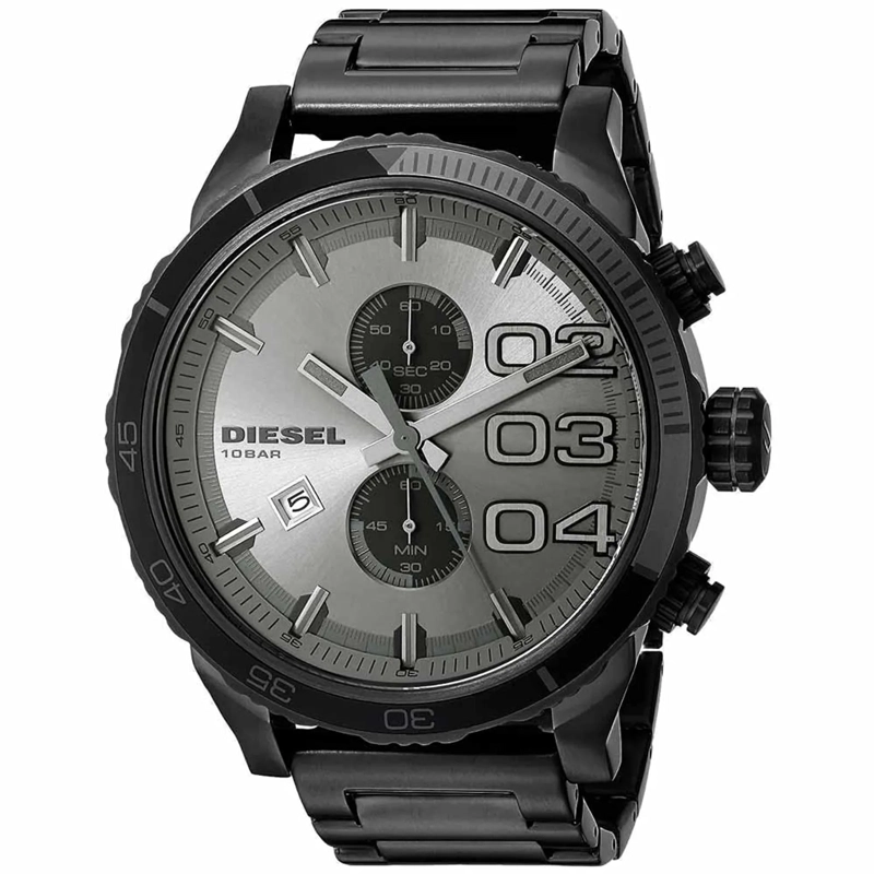 RELOJ DIESEL DOUBLE DOWN ANALÓGICO DZ4314 NEGRO PARA HOMBRE - 5