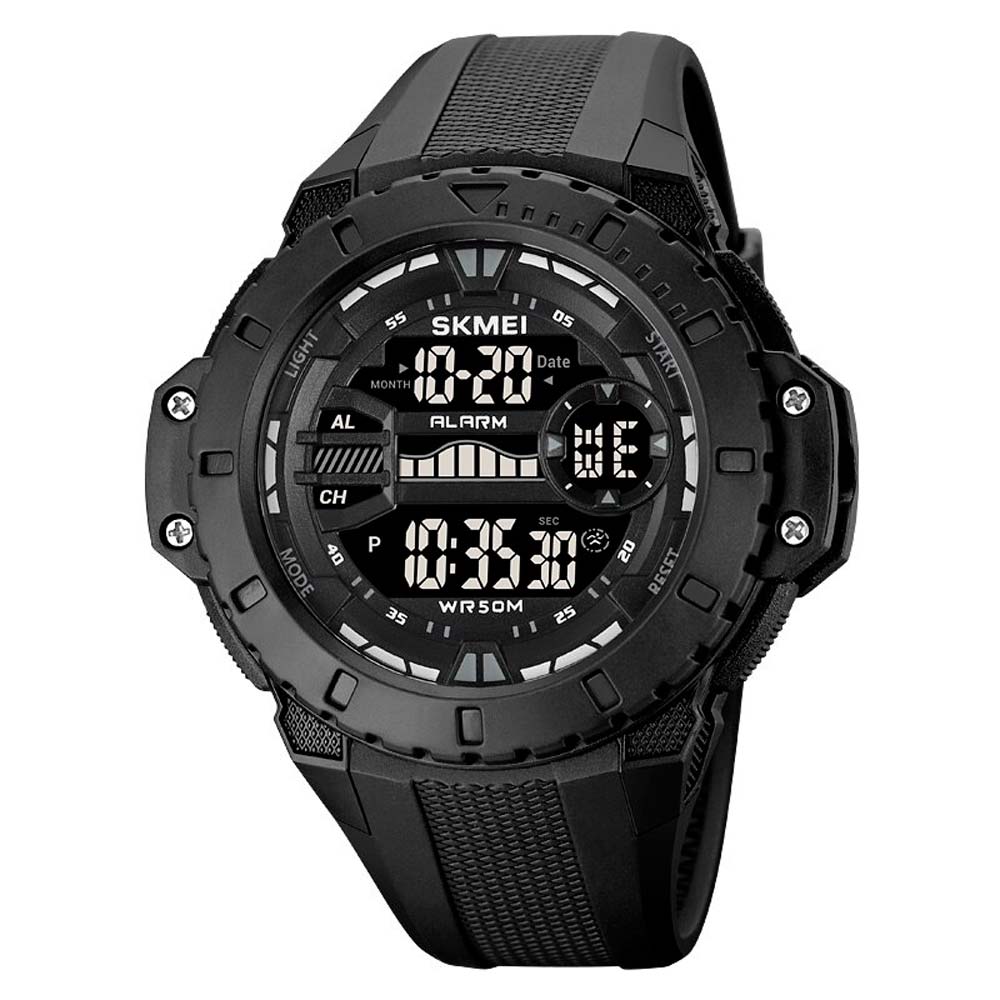 RELOJ SKMEI HOMBRE DIGITAL DEPORTIVO 1885NE ROVER 1885 MULTIFUNCION NEGRO - 1