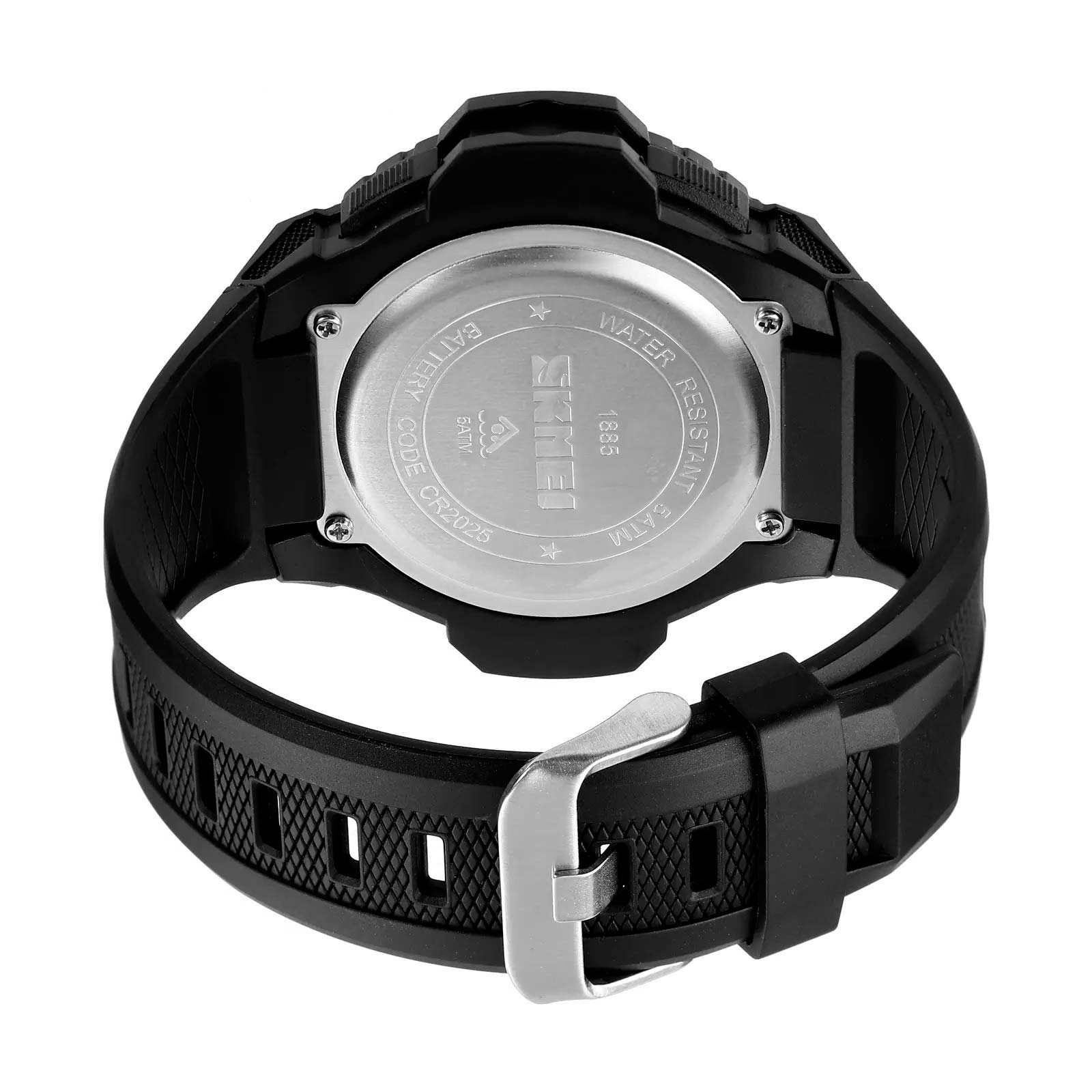 RELOJ SKMEI HOMBRE DIGITAL DEPORTIVO 1885NE ROVER 1885 MULTIFUNCION NEGRO - 4