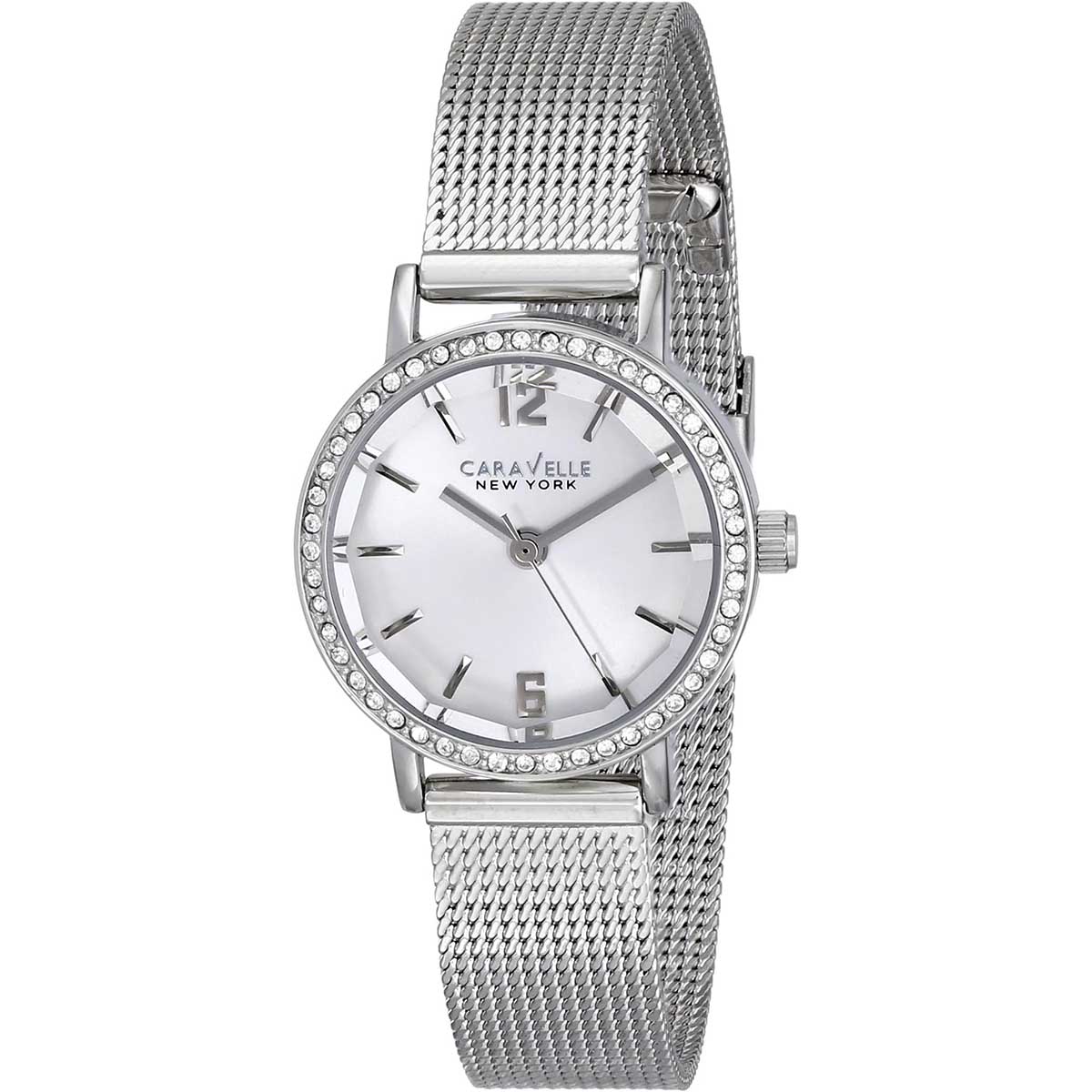 RELOJ MUJER CARAVELLE BY BULOVA ANALÓGICO CRISTALES PLATEADO - 43L170 - 1