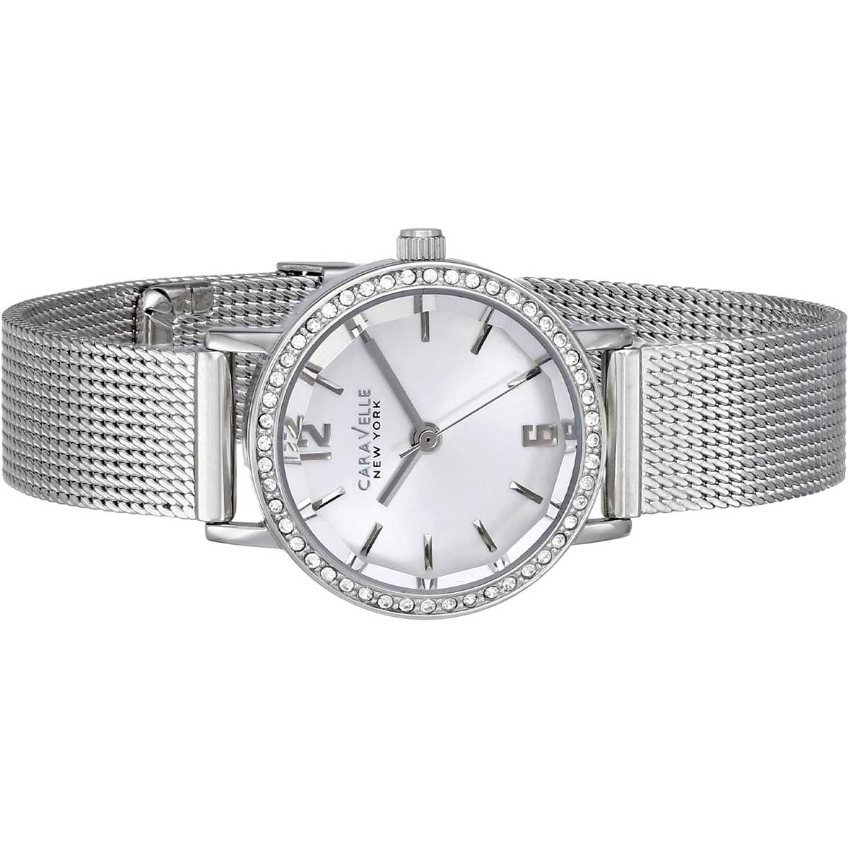RELOJ MUJER CARAVELLE BY BULOVA ANALÓGICO CRISTALES PLATEADO - 43L170 - 2