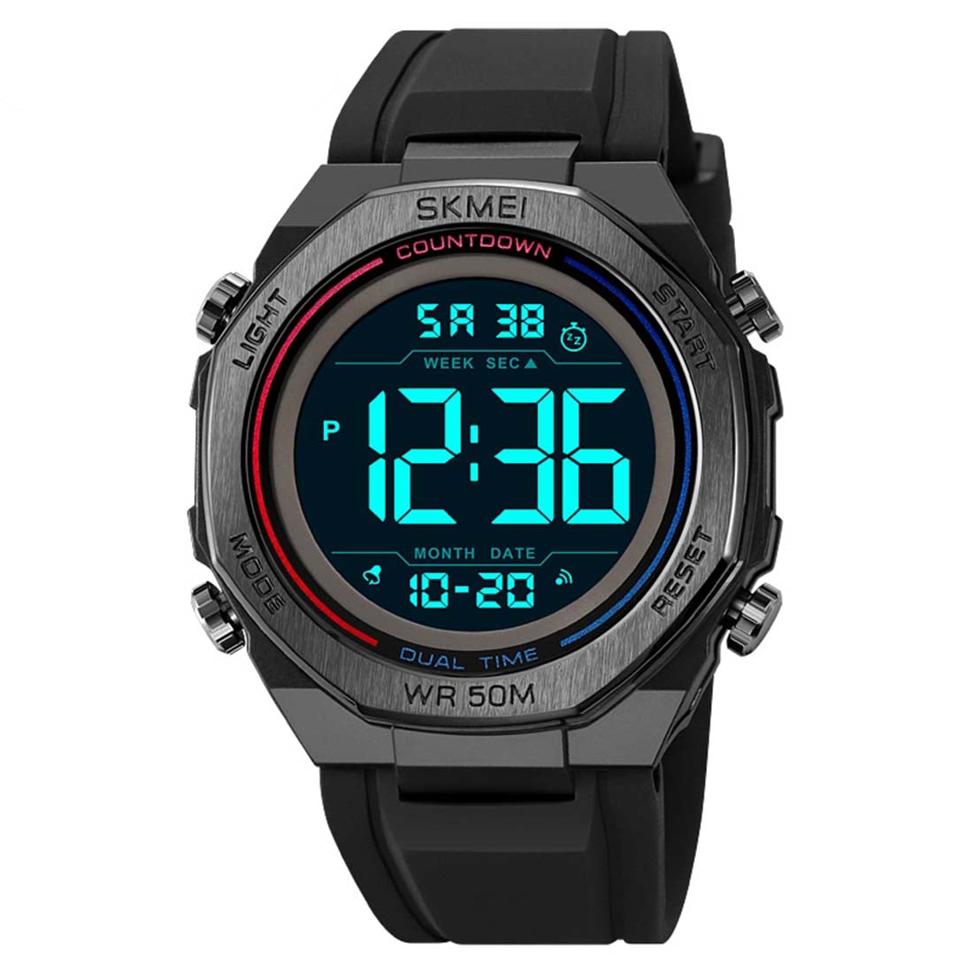 RELOJ HOMBRE SKMEI IRON DIGITAL DUAL DEPORTIVO MULTIFUNCIÓN 2513 - 2