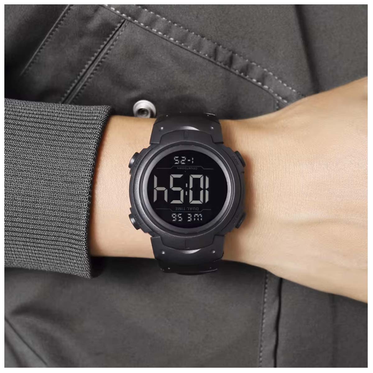 RELOJ SKMEI FOCUS HOMBRE DIGITAL DEPORTIVO TIMER MULTIFUNCION 2260 - 9