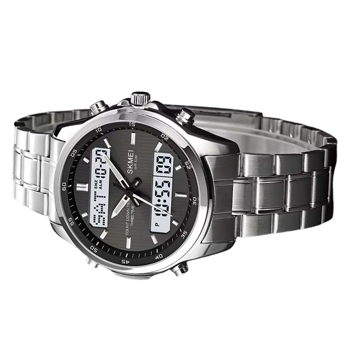 RELOJ SKMEI BOSS HOMBRE ANALOGICO DIGITAL CASUAL RETROILUMINADO 2049 - 4