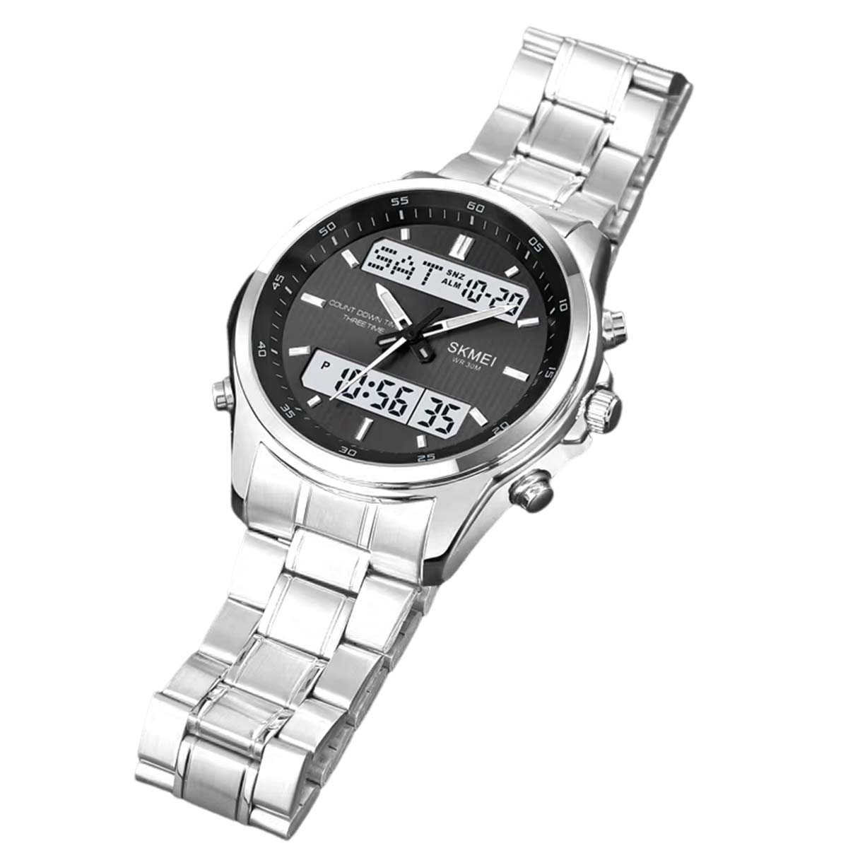 RELOJ SKMEI BOSS HOMBRE ANALOGICO DIGITAL CASUAL RETROILUMINADO 2049 - 6