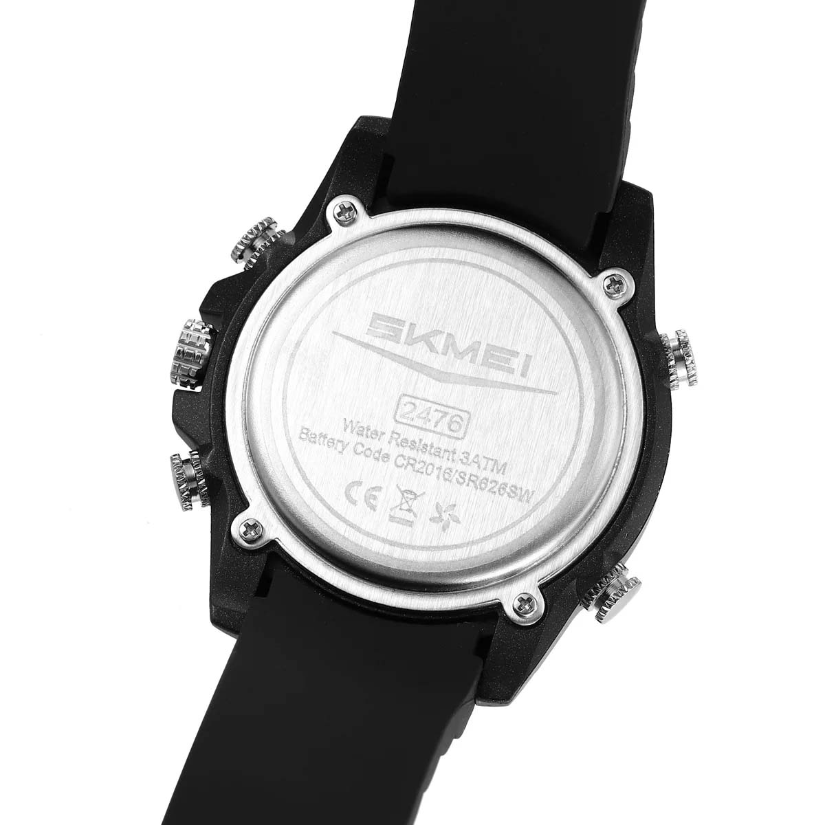RELOJ SKMEI VECTOR HOMBRE ANALOGICO DIGITAL ALARMA CRONOMETRO 2476 - 5