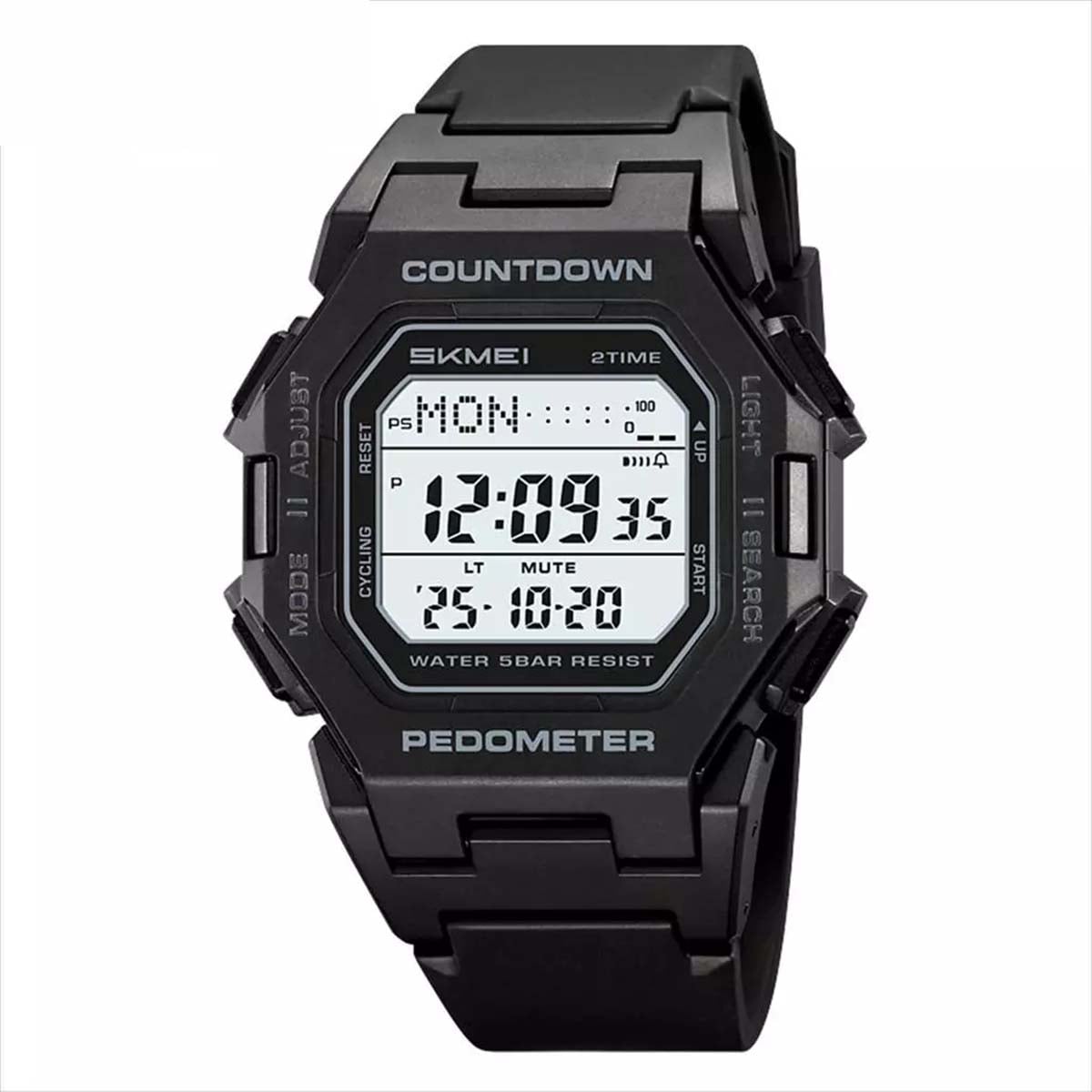 RELOJ SKMEI MOTION UNISEX DIGITAL DEPORTIVO PODOMETRO 5 ALARMAS 2596 - 1