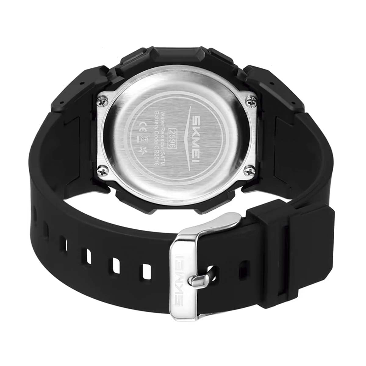 RELOJ SKMEI MOTION UNISEX DIGITAL DEPORTIVO PODOMETRO 5 ALARMAS 2596 - 4